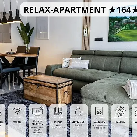 Apartment Relax-apartment 164 Mit Indoor-pool, Sauna, Kueche Und Netflix *
